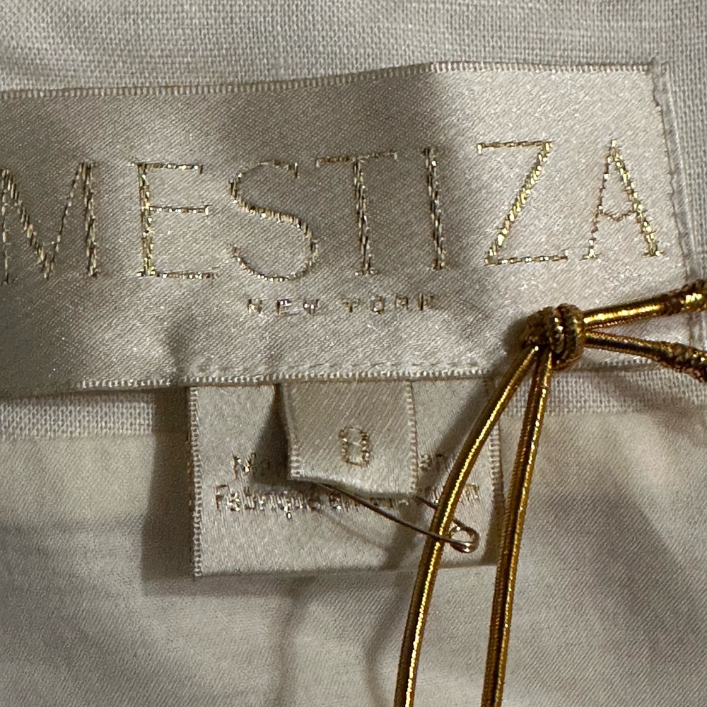 NWT Mestiza New York Etta Strappy Mini Dress Linen
Blend Square Neck sleeveless - Picture 9 of 16